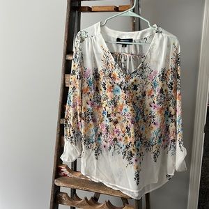 Alice blue floral blouse from Stitch Fix